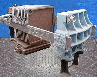 Filtro prensa Dorr-Oliver Eimco / Shriver de 36 pulgadas.