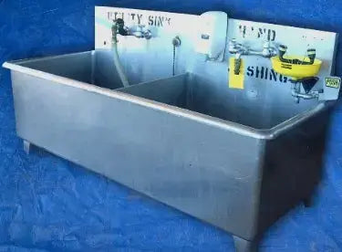 Double Station Utility Sink