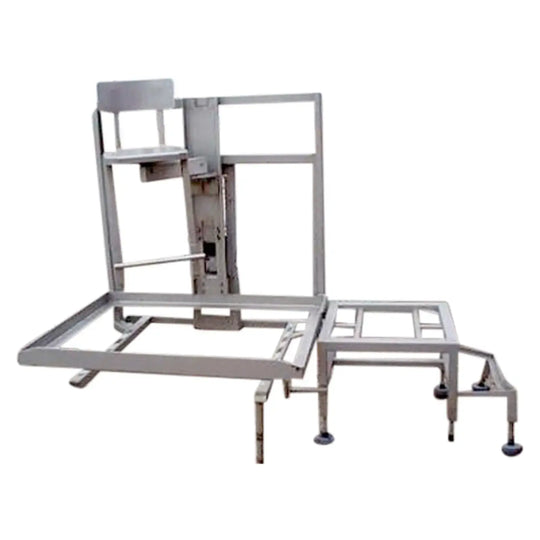 Stainless Steel Platform with Adjustable Seat