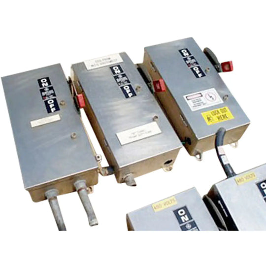 Interruptores de seguridad de servicio pesado General Electric: 60 amperios