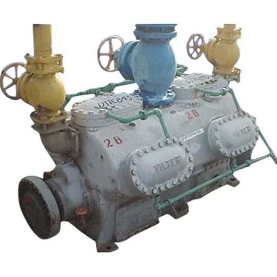Vilter 12-Cylinder Bare Reciprocating Compressor