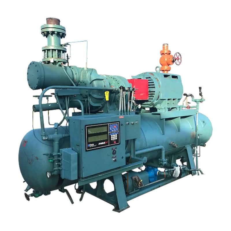 Frick Rotary Screw Compressor Package (Dunham-Bush 106, 500 HP 460 V, Frick Micro Control Panel)