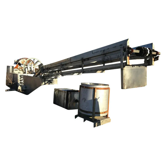 Elevated Conveyor with Wash Tank- 320 Gallon