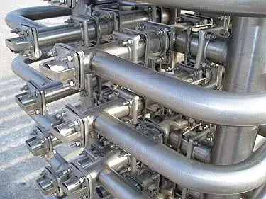 Feldmeier Triple Tube Heat Exchanger Stainless Steel - 24 Tube