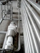 Pasteurizador de etapa única de tubo triple Feldmeier - 1200 GPH