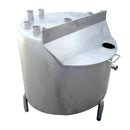 Pasteurizador de etapa única de tubo triple Feldmeier - 1200 GPH