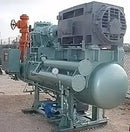 Paquete de compresor de tornillo rotativo FES 575 (Mycom 250VLD, 700 HP, 4160 V)