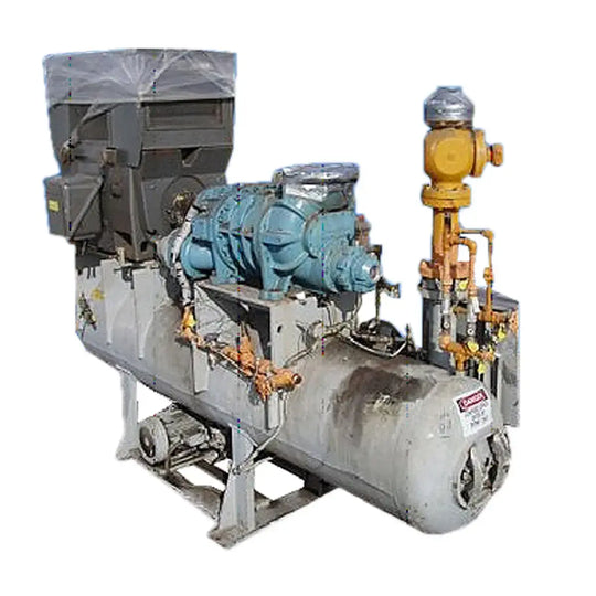 Paquete de compresor de tornillo rotativo FES 575 (Mycom 250VLD, 700 HP 4000/2300 V)