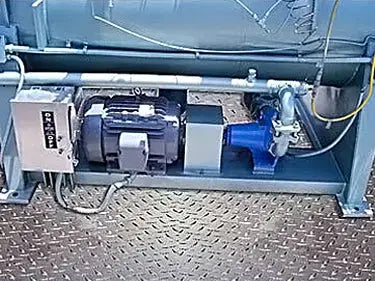 Paquete de compresor de tornillo rotativo FES 575B (FES 250L, 700 HP 2400/4160 V, panel de control micro Mycom)