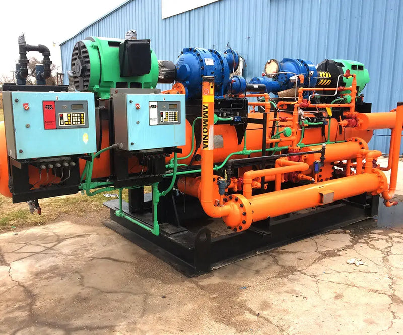 FES 95 Rotary Screw Compressor Package (Dunham-Bush 1610, 150 HP 460 V)