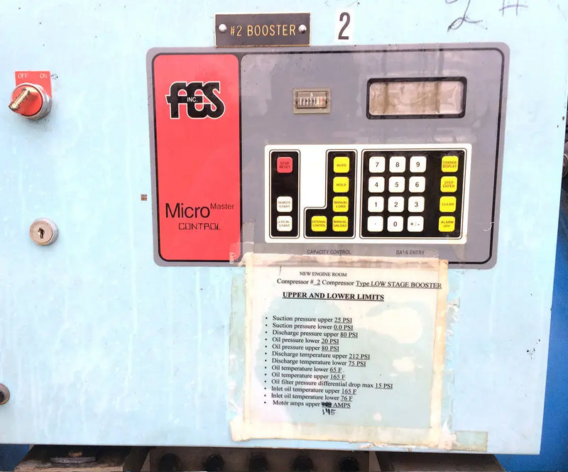FES 255B Rotary Screw Compressor Package (Dunham-Bush 2015, 125 HP 460 V)