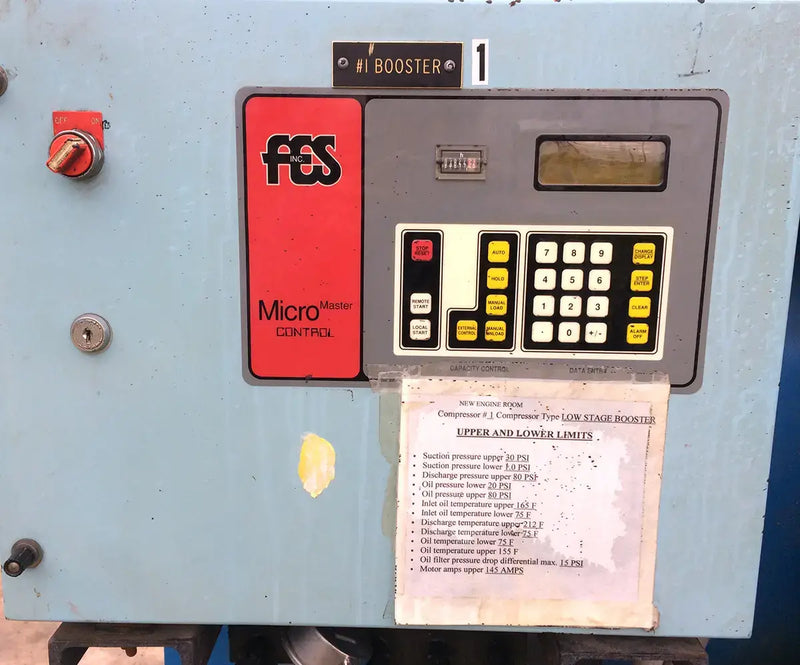 FES 255B Rotary Screw Compressor Package (Dunham-Bush 2015, 125 HP 460 V)