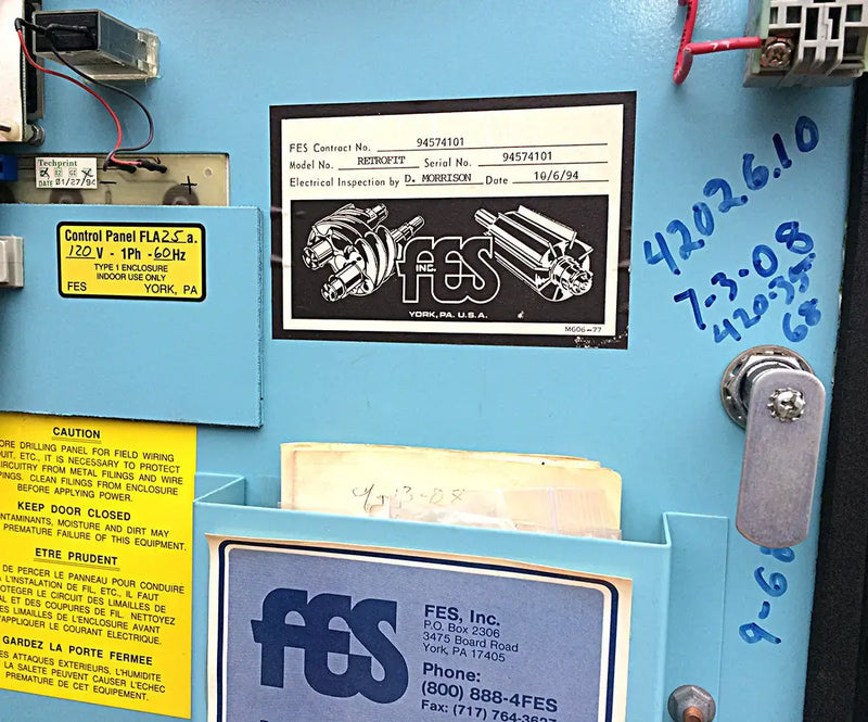 FES 255B Rotary Screw Compressor Package (Dunham-Bush 2015, 125 HP 460 V)