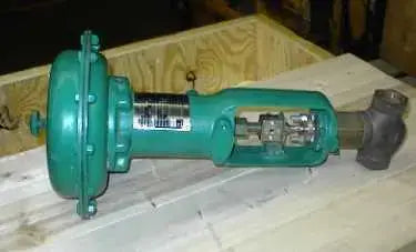 Válvula de control de vapor Fisher