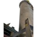 Mezclador de barrena de transferencia horizontal inoxidable marrón