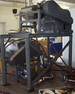 Sistema despulpador/desgranador de acero inoxidable FMC