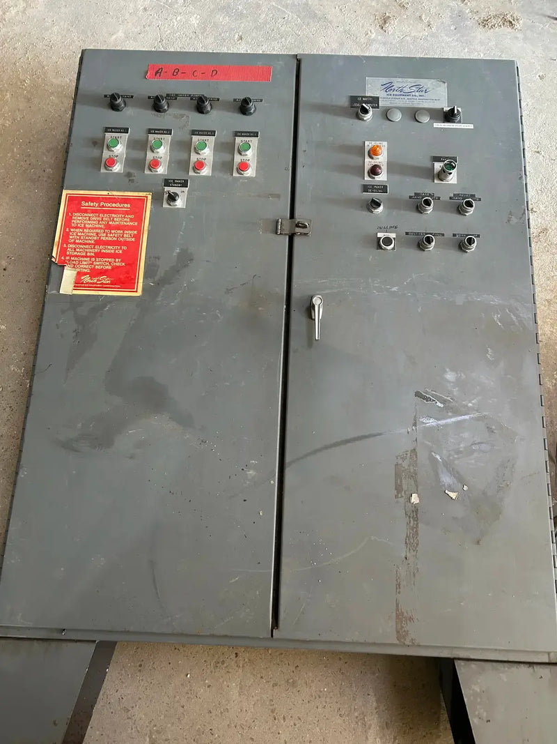 North Star Ice Carbon Steel M90 Flake Ice Maker (Ammonia (R-717) Refrigeration, 40 Ton Day)