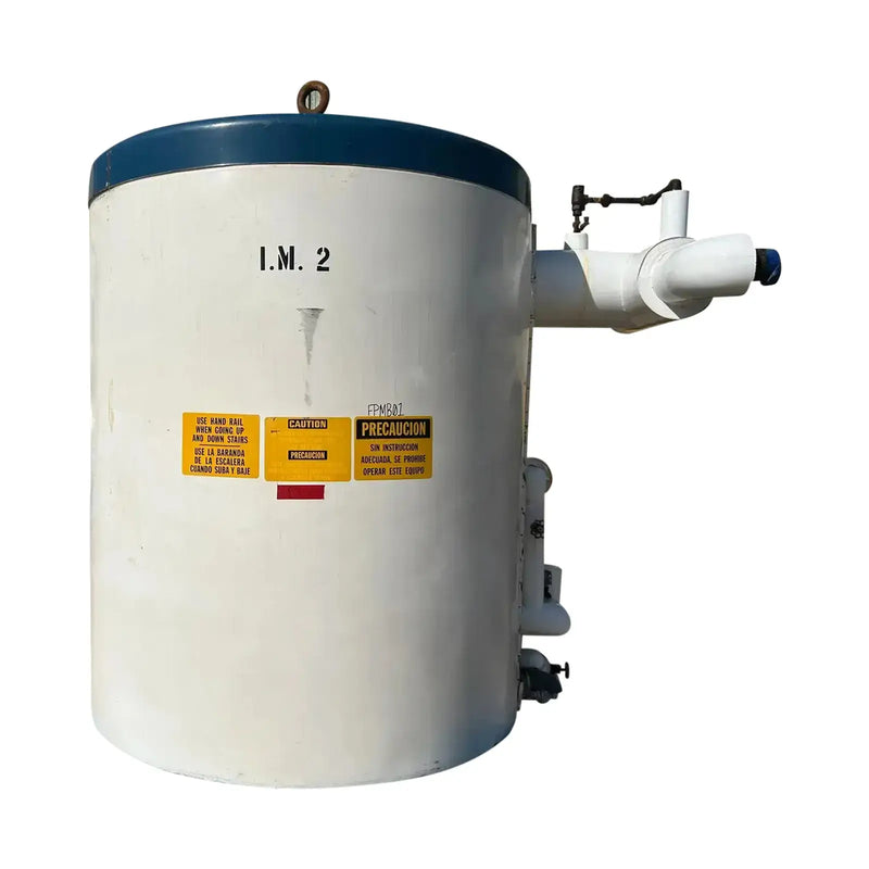 Máquina de hielo en escamas North Star Ice M90 de acero al carbono (refrigeración con amoníaco (R-717), 40 toneladas por día)
