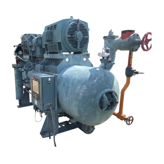 Frick RDB-546 Rotary Screw Compressor Package (Frick TDSL283XL, 400 HP 4160 V, Frick Micro Control Panel)