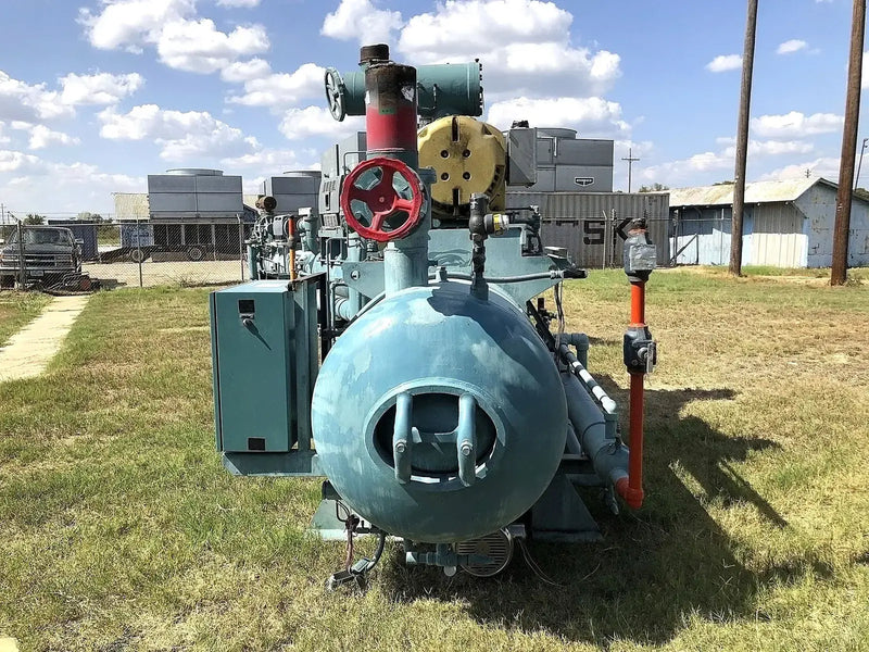 Frick RWB-II-270B Rotary Screw Compressor Package (Frick TDSH233XL, 200 HP 460 V, Frick Micro Control Panel)
