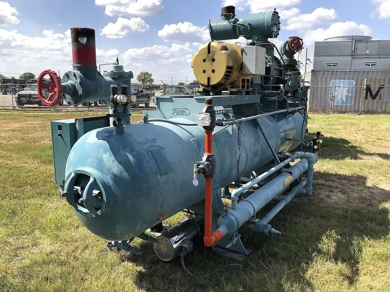 Frick RWB-II-270B Rotary Screw Compressor Package (Frick TDSH233XL, 200 HP 460 V, Frick Micro Control Panel)