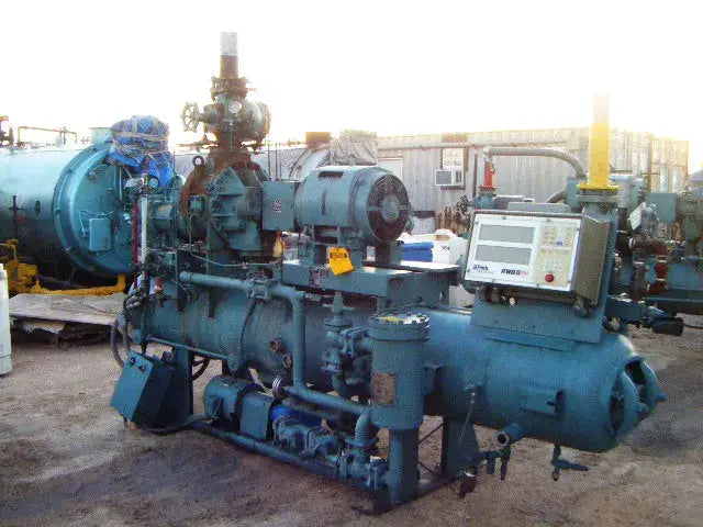 Frick RWB-II-60 Rotary Screw Compressor Package (Frick TDSH163S, 50 HP 230/460 V, Frick Micro Control Panel)