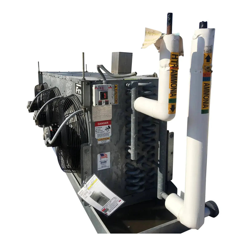 Frick SCS 364TH RH2 Ammonia Evaporator Coil- 10 TR, 3 Fans (Low/Medium Temperature)