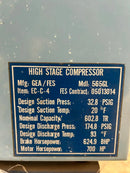 GEA 565GL Rotary Screw Compressor Package (GEA Y-52, MISSING MOTOR, GEA Micro Control Panel)
