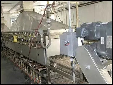 Gas Fired 48-Burner Stainless Steel Tunnel Oven - 24 in. Wide