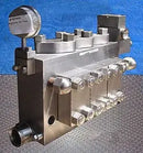Gaulin Model MC45 Stainless Steel Cylinder Block