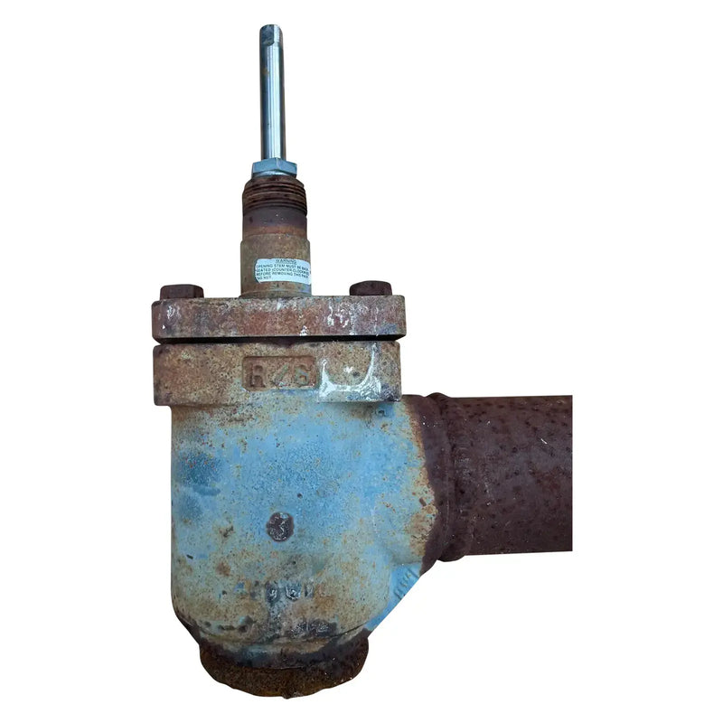 Hansen Angle Shut Valve (3")