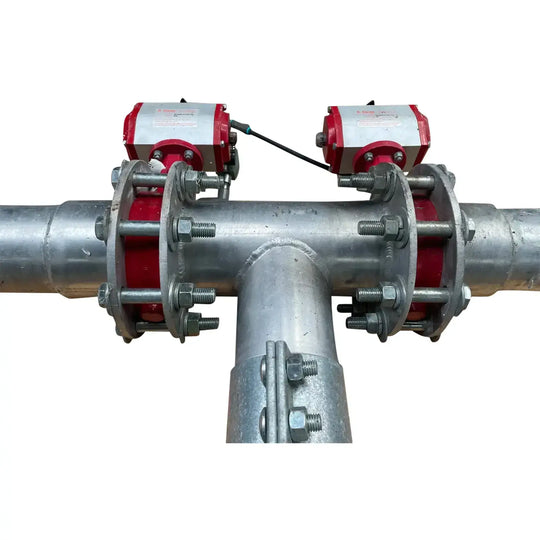 Flowline PTFE Butterfly Valve with Pneumatic Actuator ( 5")