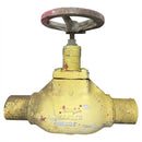 Válvula de globo de cierre manual para refrigerante Hansen (2")