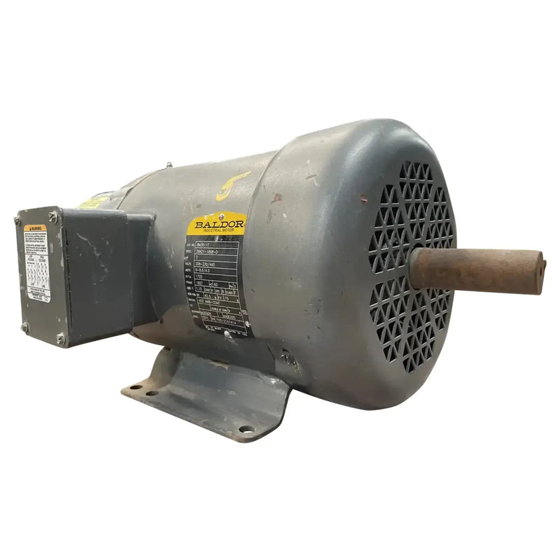 Baldor BM3611T Motor (3 HP, 1725 RPM, 208-230/460 V)