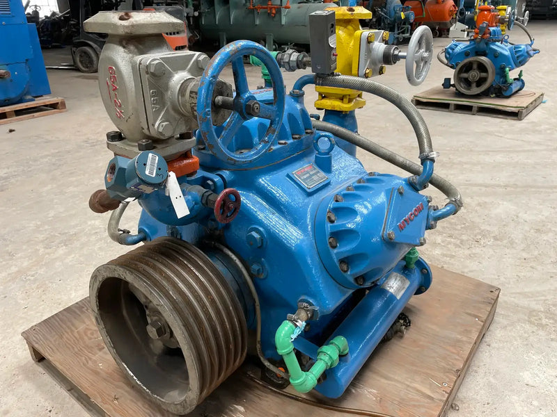Mycom N6A 6-Cylinder Reciprocating Bare Compressor