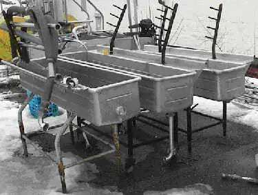 Tanque de tubería Girton de acero inoxidable