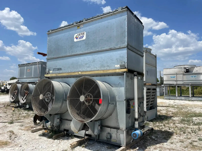 Vilter VSA-211 Evaporative Condenser (211 Nominal Tons, 4-Motors, 1 Tower Unit)