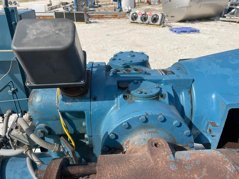 Vilter VVR-RB-NEC-LI R717 - Paquete de compresor de tornillo rotativo VSM 401 (Vilter VSM401, 60 HP 208-230/460 V)