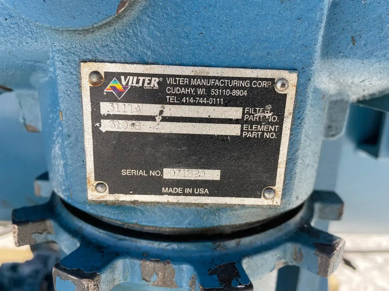 Vilter VVR-RB-NEC-LI R717 - Paquete de compresor de tornillo rotativo VSM 401 (Vilter VSM401, 60 HP 208-230/460 V)