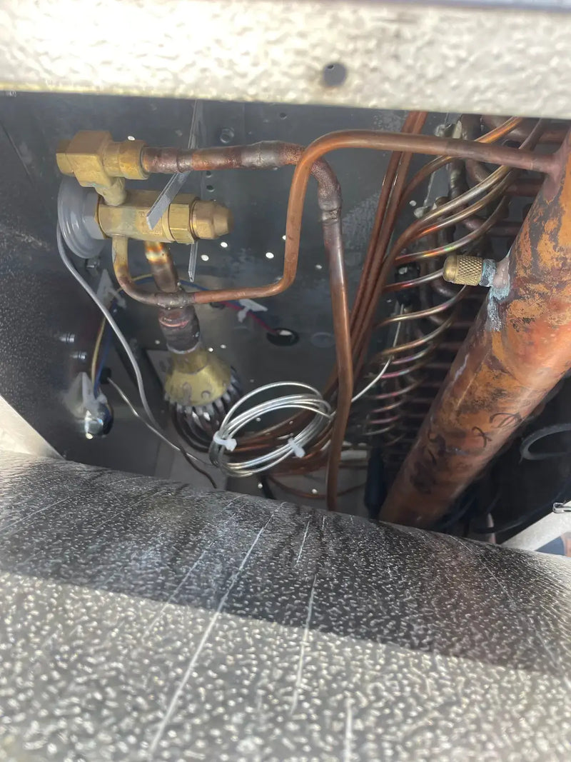 Bobina evaporadora de freón Krack MKA34E-315RBKK - 3TR, 3 ventiladores (temperatura media)