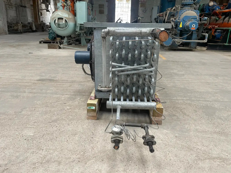 Vilter LPX 15 83 1/3 XA HGP Ammonia Evaporator Coil- 4.47 TR, 3 Fans (Low Temperature)