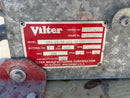 Vilter LPX-15 83 1/3 XA HGP Ammonia Evaporator Coil- 4.47 TR, 3 Fans (Low Temperature)