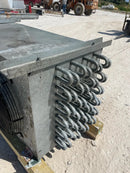 Vilter LPX-15 83 1/3 XA HGP Ammonia Evaporator Coil- 4.47 TR, 3 Fans (Low Temperature)