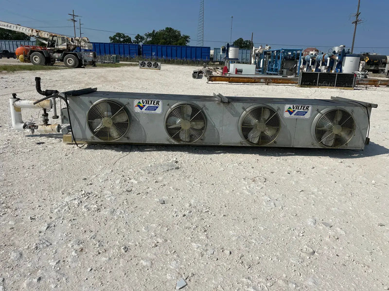 Vilter VLP-16-83-1/3-XA-HGP Ammonia Evaporator Coil- 4.79 TR, 4 Fans (Low Temperature)