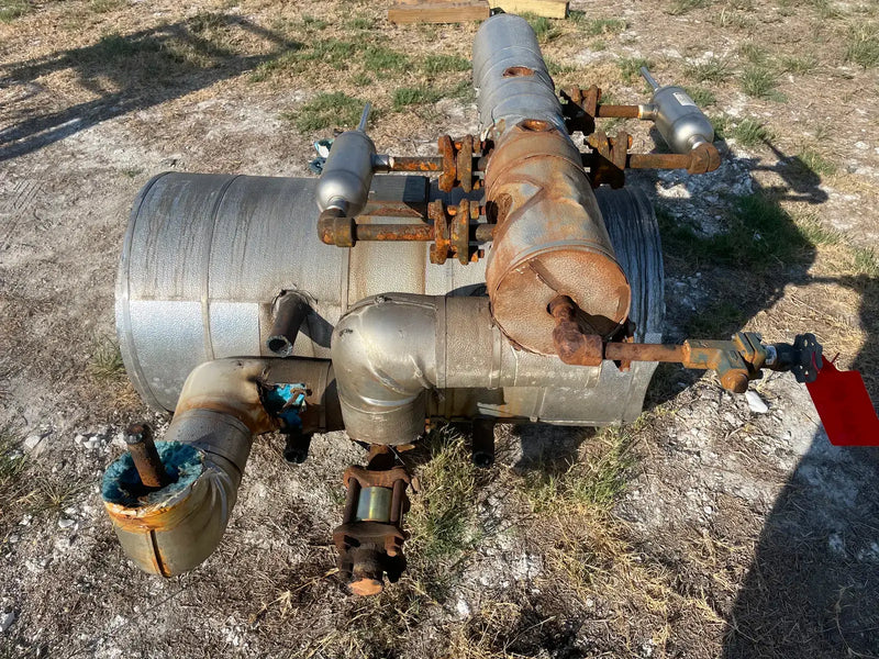Industrial Service &amp; Fabricators, Inc Receptor horizontal (16 pulg. X 36 pulg. 40 galones)