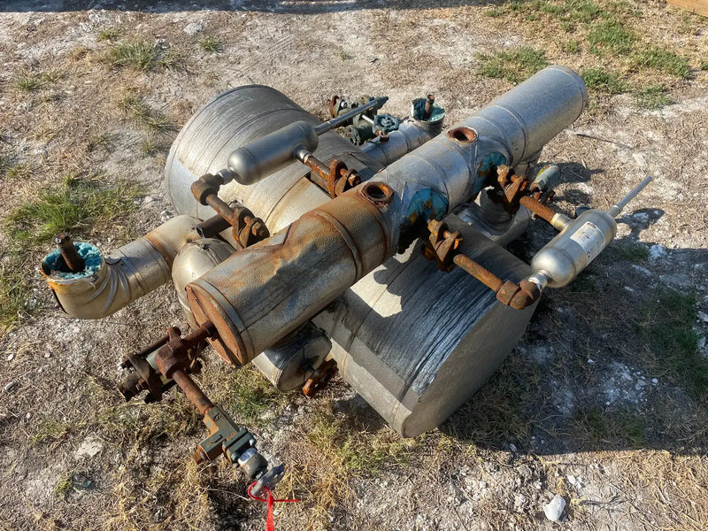 Industrial Service &amp; Fabricators, Inc Receptor horizontal (16 pulg. X 36 pulg. 40 galones)