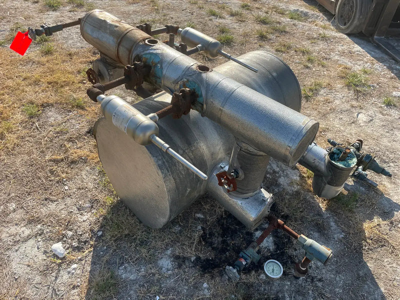 Industrial Service &amp; Fabricators, Inc Receptor horizontal (16 pulg. X 36 pulg. 40 galones)