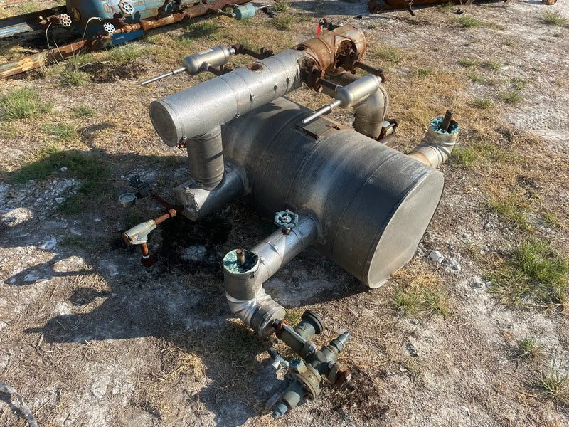 Industrial Service &amp; Fabricators, Inc Receptor horizontal (16 pulg. X 36 pulg. 40 galones)
