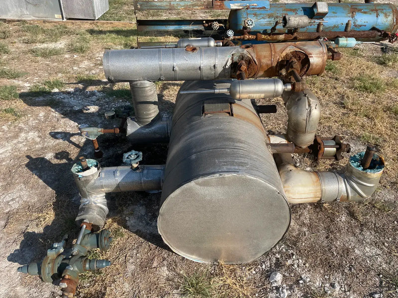 Industrial Service &amp; Fabricators, Inc Receptor horizontal (16 pulg. X 36 pulg. 40 galones)
