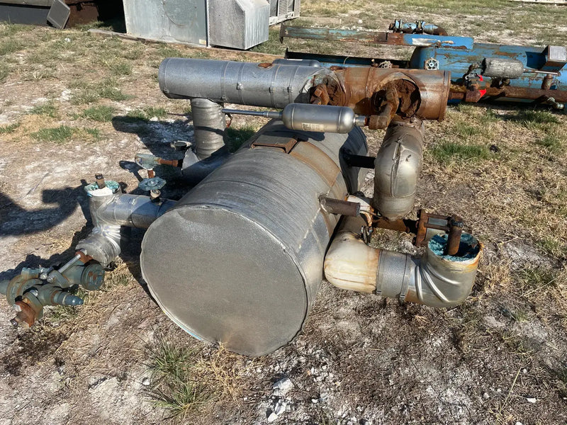 Industrial Service &amp; Fabricators, Inc Receptor horizontal (16 pulg. X 36 pulg. 40 galones)